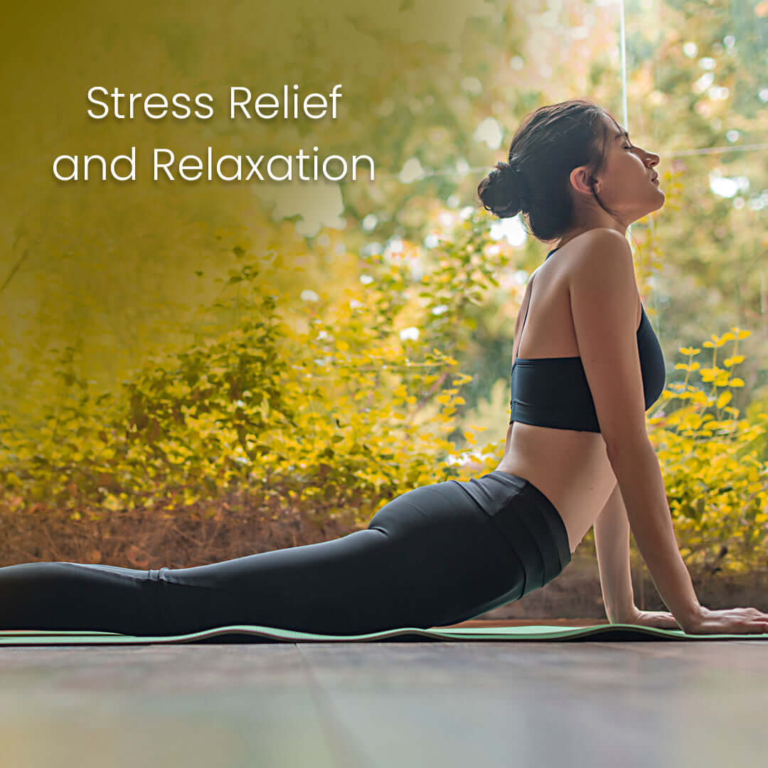 Yoga practice is included in back spine pain treatment to relieve stress, enhance spinal flexibility, and support long-term back pain relief.