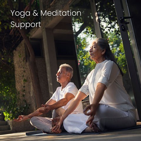 geriatric care yoga and meditation