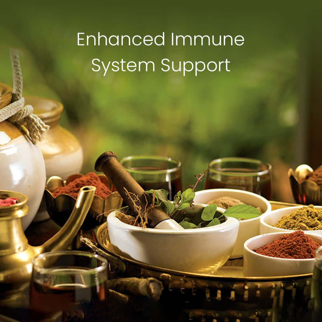 Ayurvedic herbs used in Back Spine Pain Treatment to enhance immunity, reduce inflammation, and promote natural pain relief.