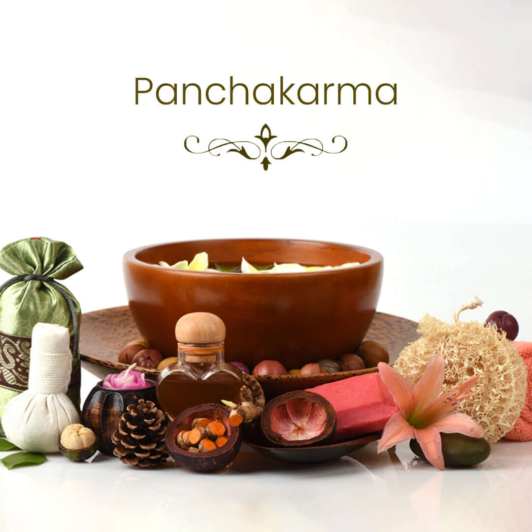 Full of ingredient items shown that are needed to perform Panchakarma treatment