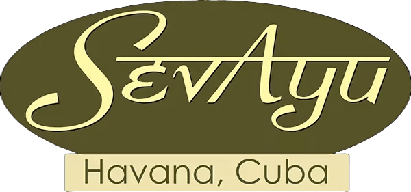 Official logo of Sevayu Ayurveda Resort, the ultimate destination for authentic Ayurvedic wellness in Havana, Cuba for Canadians. 
